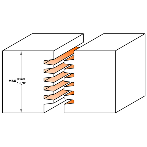 Фреза для сращивания наборная S=12 D=47,6x36 CMT 900.606.11