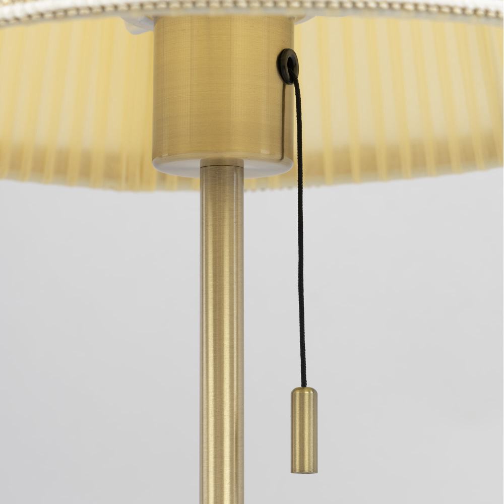 Citilux Линц CL402733 Настольная лампа бронза с кремовым абажуром