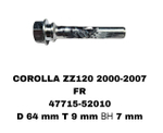 НАПРАВЛЯЮШИЙ СУПОРТА COROLLA ZZ120 2000-2007