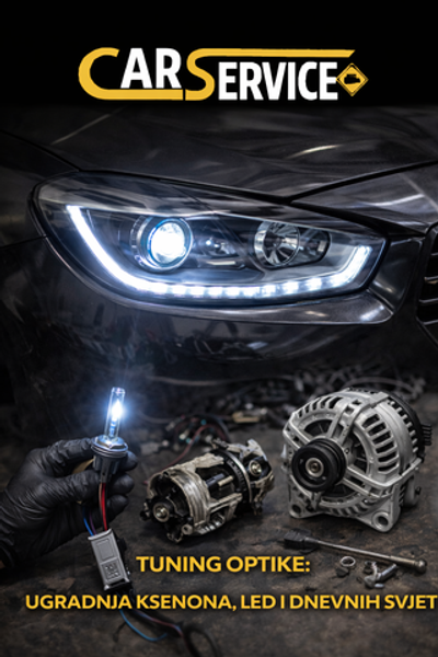 Tuning optike: Ugradnja ksenona, LED i dnevnih svjetala