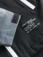 Куртка непромокаемая с флисовой подкладкой для мальчика Next Q61-568, Серый, Белый, Черный