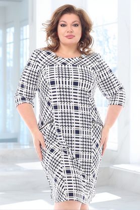 Цена на Платье-4682 больших размеров