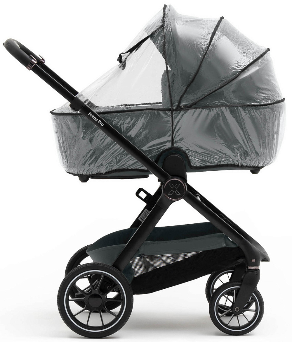 Коляска Agex Prima Pro 3 в 1 с автокреслом i-Team ATG080 Grey APP633 Grey (Серый)