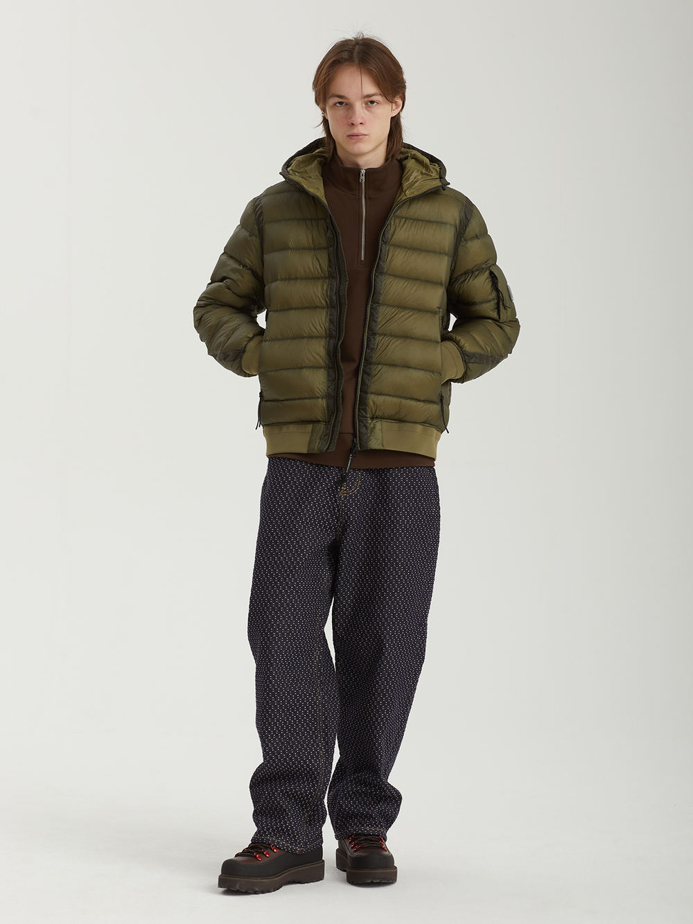 Мужской Пуховик In Dd-shell