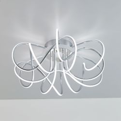 Citilux Джемини Смарт CL229A161E RGB Умная люстра Хром