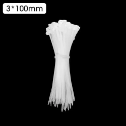 Стяжка 100мм, 100 шт., Нейлон