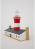 3D-модель сборная деревянная «Маяк мыса Игольный (ЮАР)», 31 см, Россия