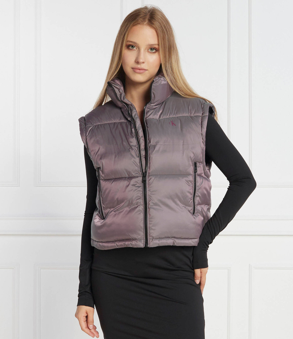 Куртка 2в1 CALVIN KLEIN JEANS - фиолетовый(J20J221886)