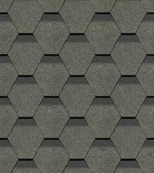 Гибкая черепица Docke PREMIUM Двухслойная "Кельн" Мята 3м2