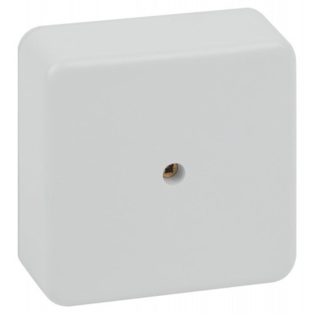Распаячная коробка ЭРА BS-W-75-75-28 для кабель-канала белая 75х75х28мм IP40 | Коробки распаячные