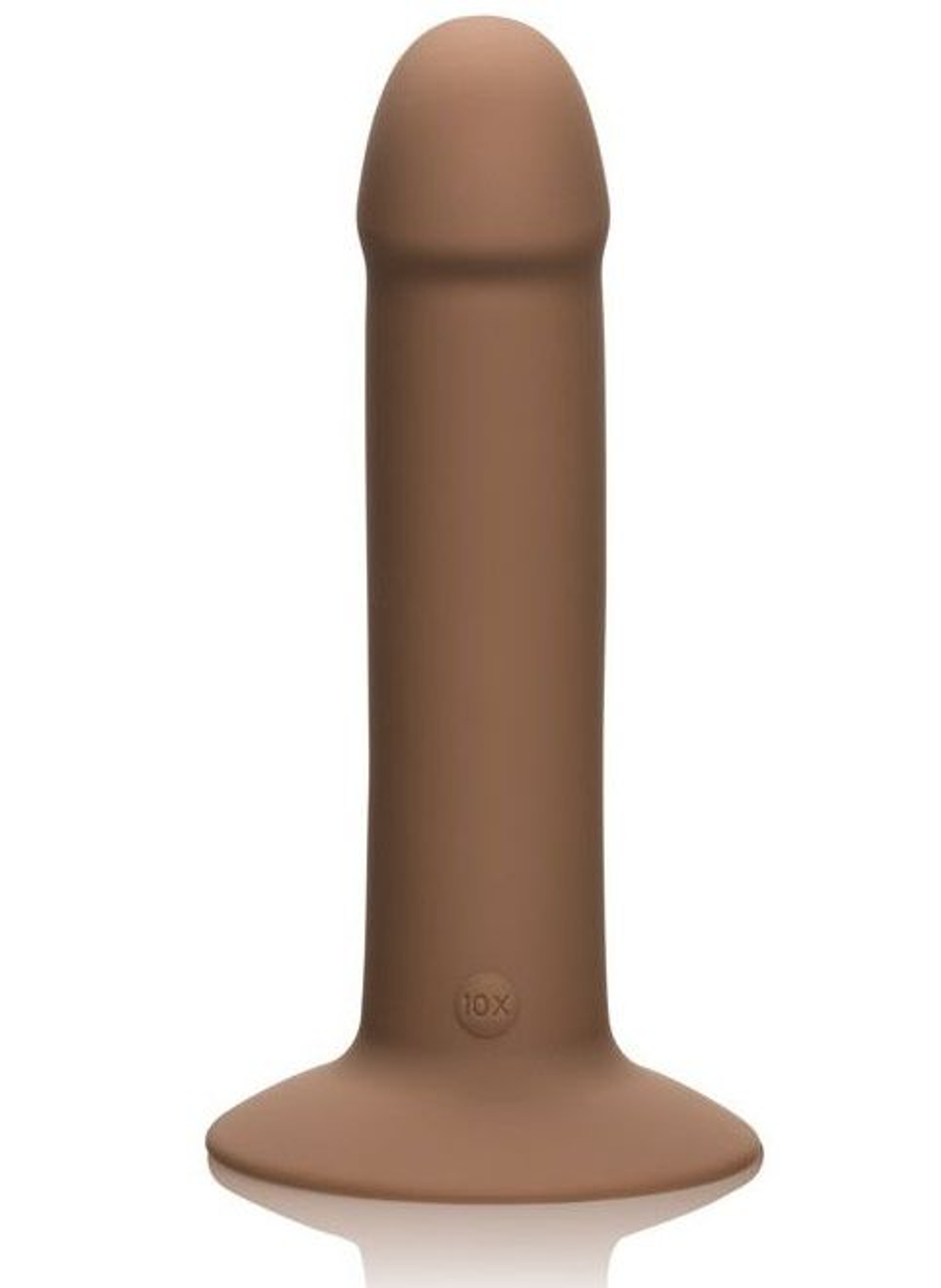 Бежевый вибромассажёр с присоской LUXE Touch-Sensitive Vibrator - 16,5 см. (Цвет: бежевый)