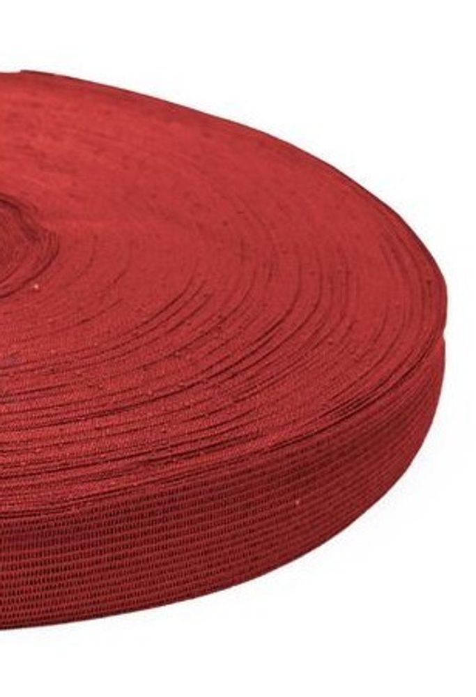 Тесьма окантовочная, ш. 2,2 см, п/э 100%, 2,4 гр/м, красный