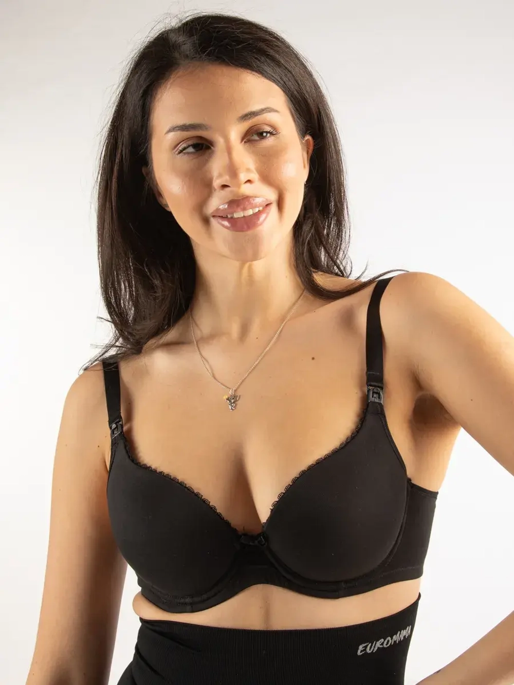 Бюстгальтер для кормления "Элизе" черный