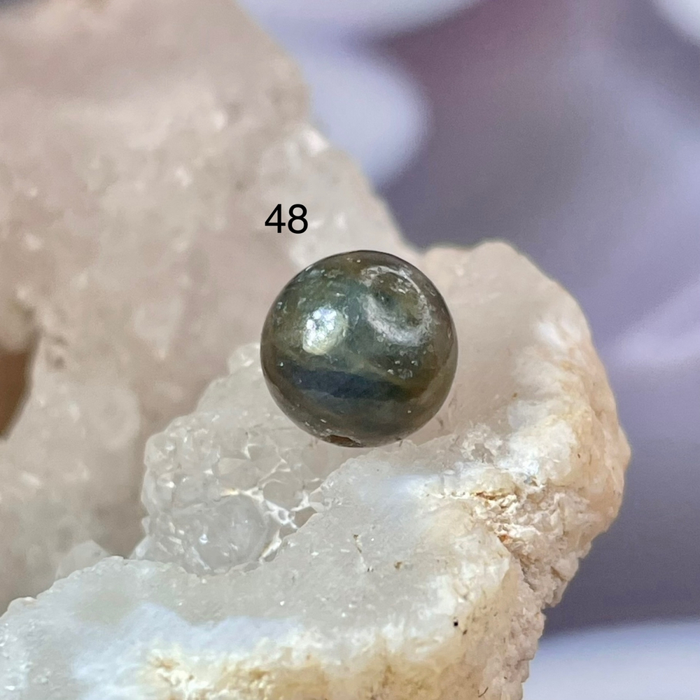 54598 Сапфир Корунд Бусина 8-8,5мм-66