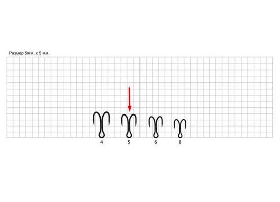 Двойной крючок BKK P51