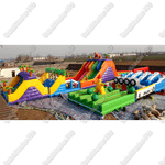 Надувная полоса препятствий "Дачные приключения"