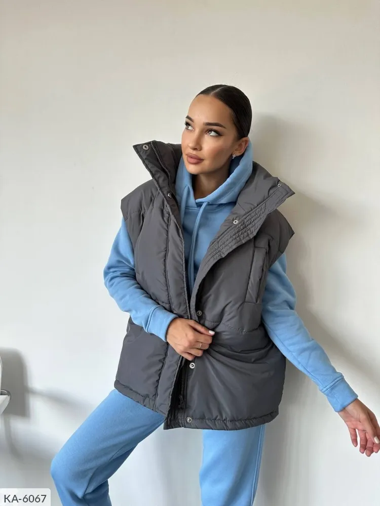 Жилет KA-6050 Фабрика Моды