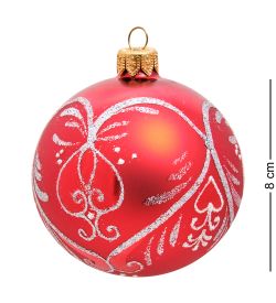 Элита НФШ-1209/2 Набор ел.украшений Шар 2шт «Очарование» 80 мм