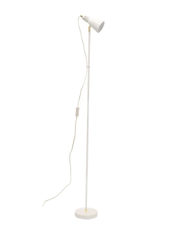 Торшер напольный с абажуром стальной