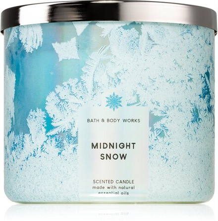 Bath & Body Works Midnight Snow - ароматическая свеча /   411  g  / GTIN 667557468471