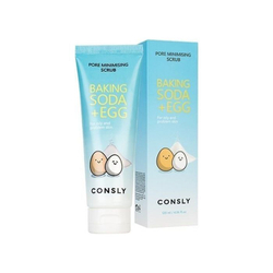 Consly Baking Soda Egg Pore Minimising Scrub скраб для лица с содой и яичным белком