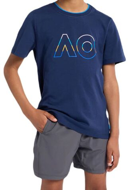 Детская теннисная футболка Australian Open Logo