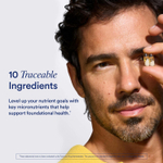 Ritual, Essential For Men, мультивитамины для мужчин от 18 лет, со вкусом мяты, 60 веганских капсул