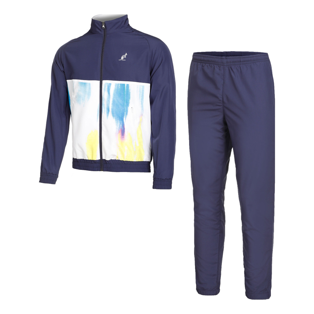 Мужские теннисные Костюмы Australian Smash Blaze Tracksuit Men - Blue