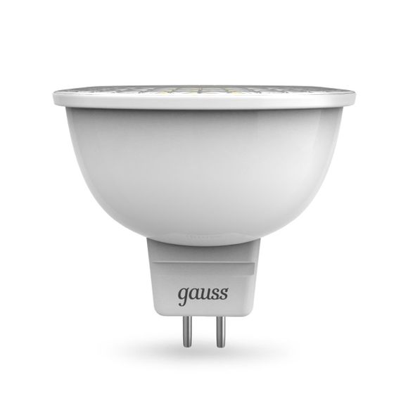 Лампа светодиодная Gauss GU5.3 5W 4100K матовая 101505205