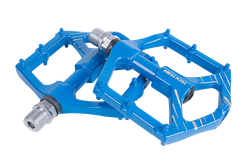 Педали алюминиевые, подш.скольж, 9/16" , 168гр AL-99 blue 1/20 AL-99 blue