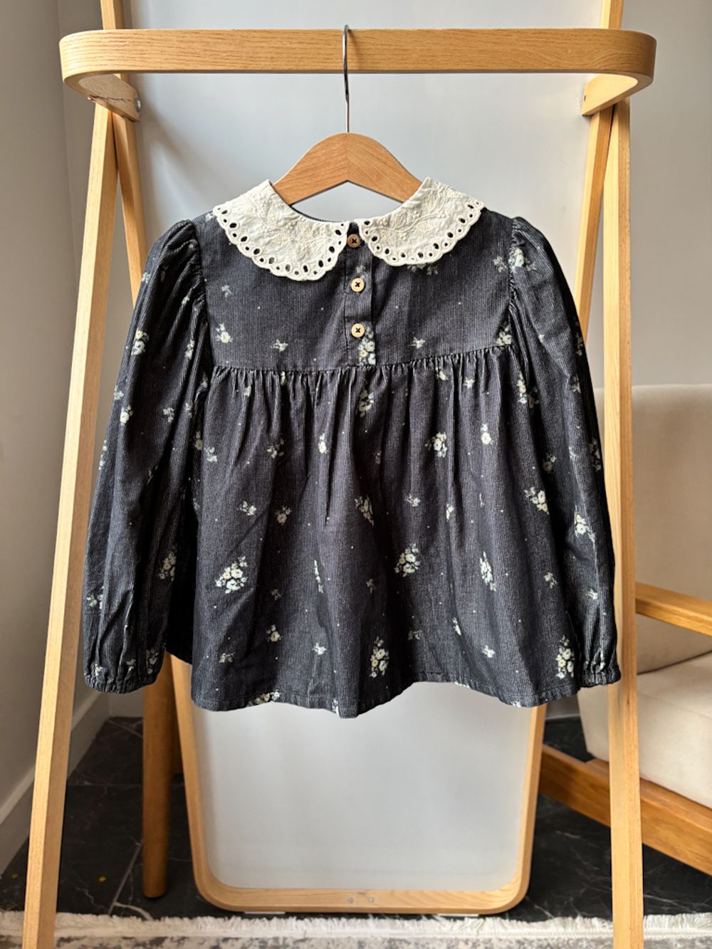 Вельветовая блузка C'era Una Volta, 104