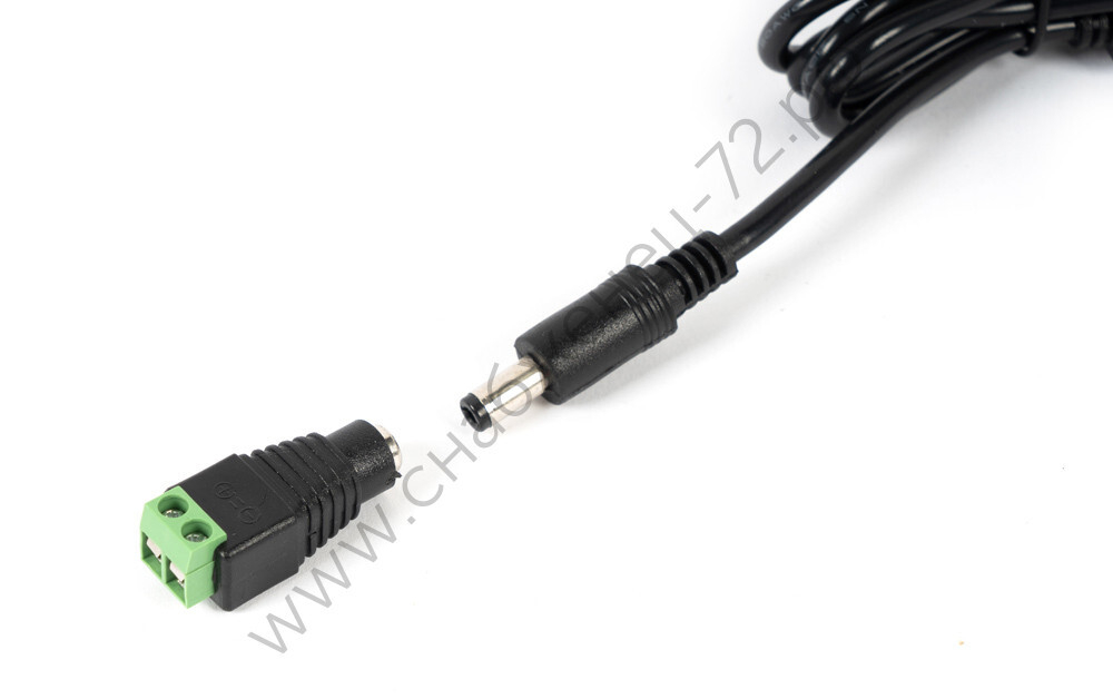 Mollusk-VR 12/3 источник питания 12В, 3А. Сетевой диапазон 110-245В провод с вилкой