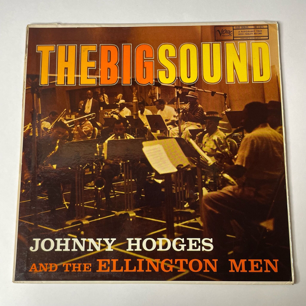 Винтажная виниловая пластинка LP Johnny Hodges And The Ellington Men The Big Sound (USA 1960)