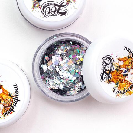 1238 Конфетти "Жирафики" 2 г серебро