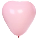 Воздушные шары»Сердце» 10»/25 см (набор 15 шт), белый/розовый/красный