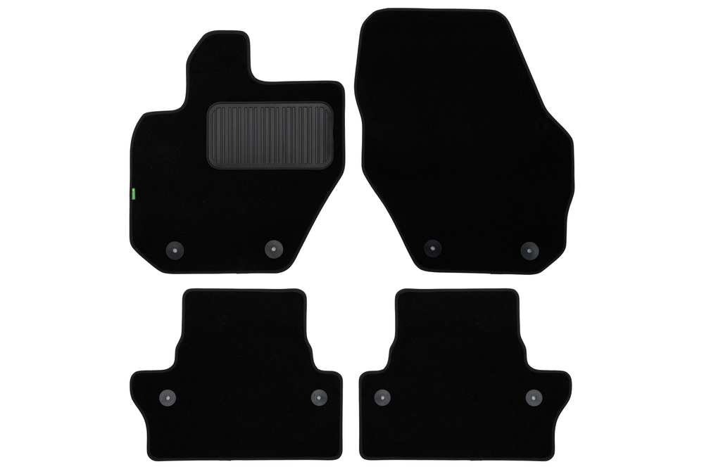 Коврики в салон для VOLVO XC60 АКПП 2008-2013, 2013-2017, 2017-2021, 2021-, внедорожник , 4 шт. (текстиль) KLEVER02500901210KH