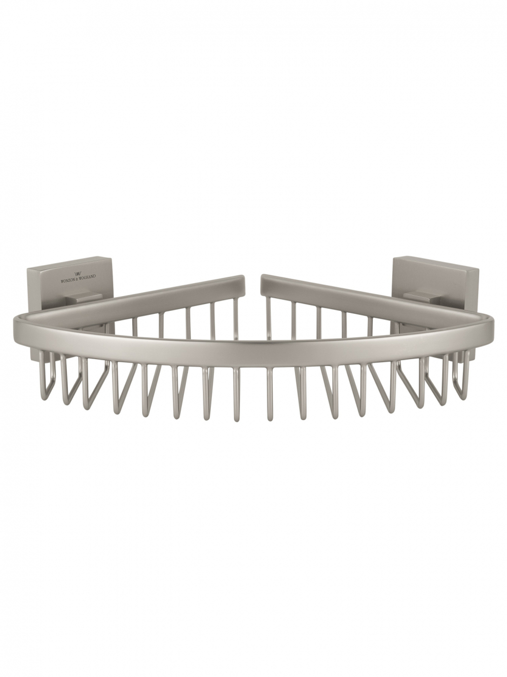 Полка для ванной угловая WONZON & WOGHAND POLO, Брашированный никель (WW-8944-BN)