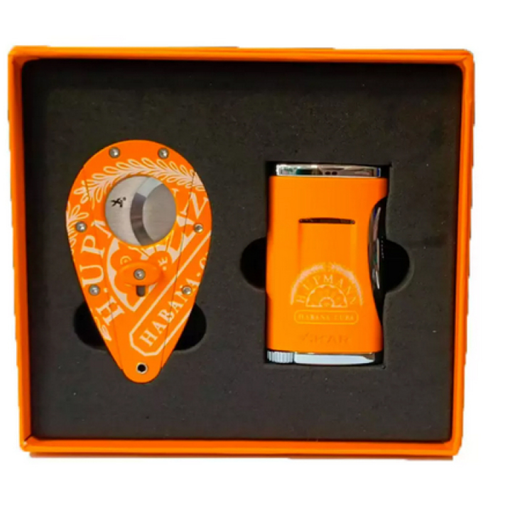Комплект H.Upmann гильотина и зажигалка Xikar