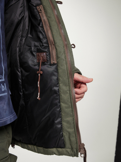 Green parka "Ruskolan"