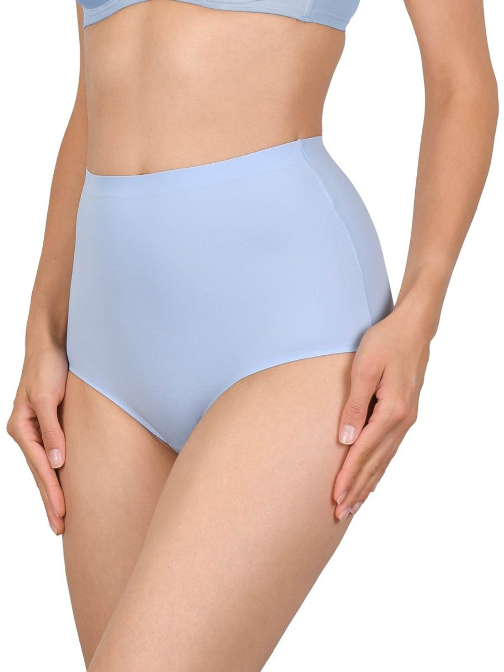 Набор из 2 трусов-макси из гладкого микроволокна (Размер: M) (Цвет: кремовый)