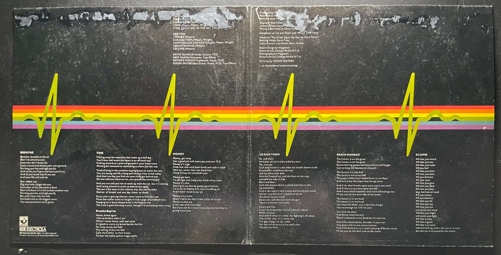 Pink Floyd ‎– The Dark Side Of The Moon (Швеция)