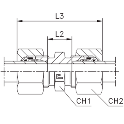 Соединение P DS08 16х1.5