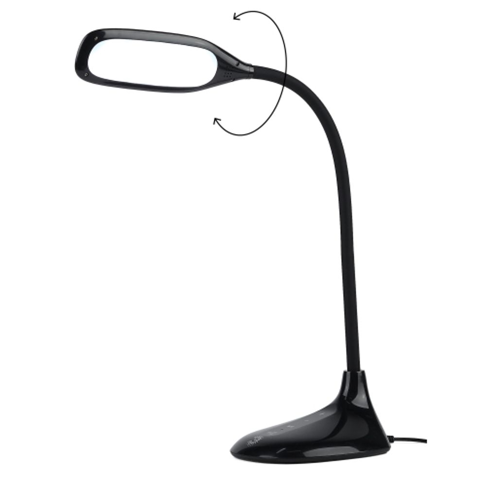 Настольный светильник ЭРА NLED-452-9W-BK светодиодный черный