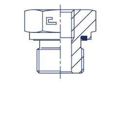 Соединение PFE BSP 1.1/4 BSP 1/2
