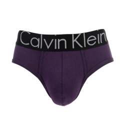 Мужские трусы брифы фиолетовые набор 4 в1 Calvin Klein CK52456