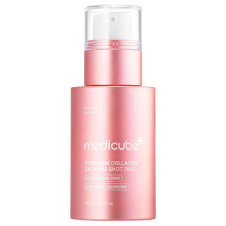 Сыворотка для лица с PDRN и экзосомами MEDICUBE PDRN Pink Collagen Exosome Shot Serum 7500 30 мл