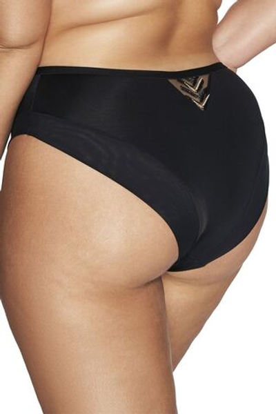 Трусики-слипы со средней линией талии Goddess (Размер: M) (Цвет: черный)