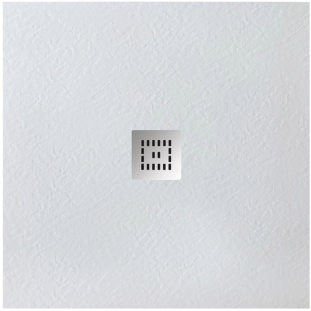 Душевой поддон из искусственного камня BelBagno Uno 90x90 TRAY-MR-UNO-A-90-35-W Белый