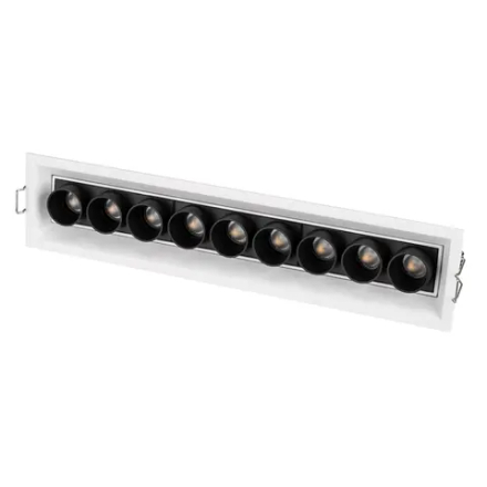 Светильник MS-ORIENT-BUILT-TURN-TC-S67x300-20W Warm3000 (WH-BK, 30 deg, 230V) (Arlight, IP20 Металл, 5 лет) 031931