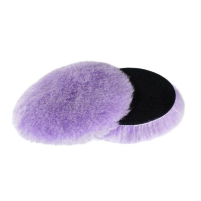 130/23 - Меховой круг "Лиловый" на Липучке RO (длинный ворс 23мм)
